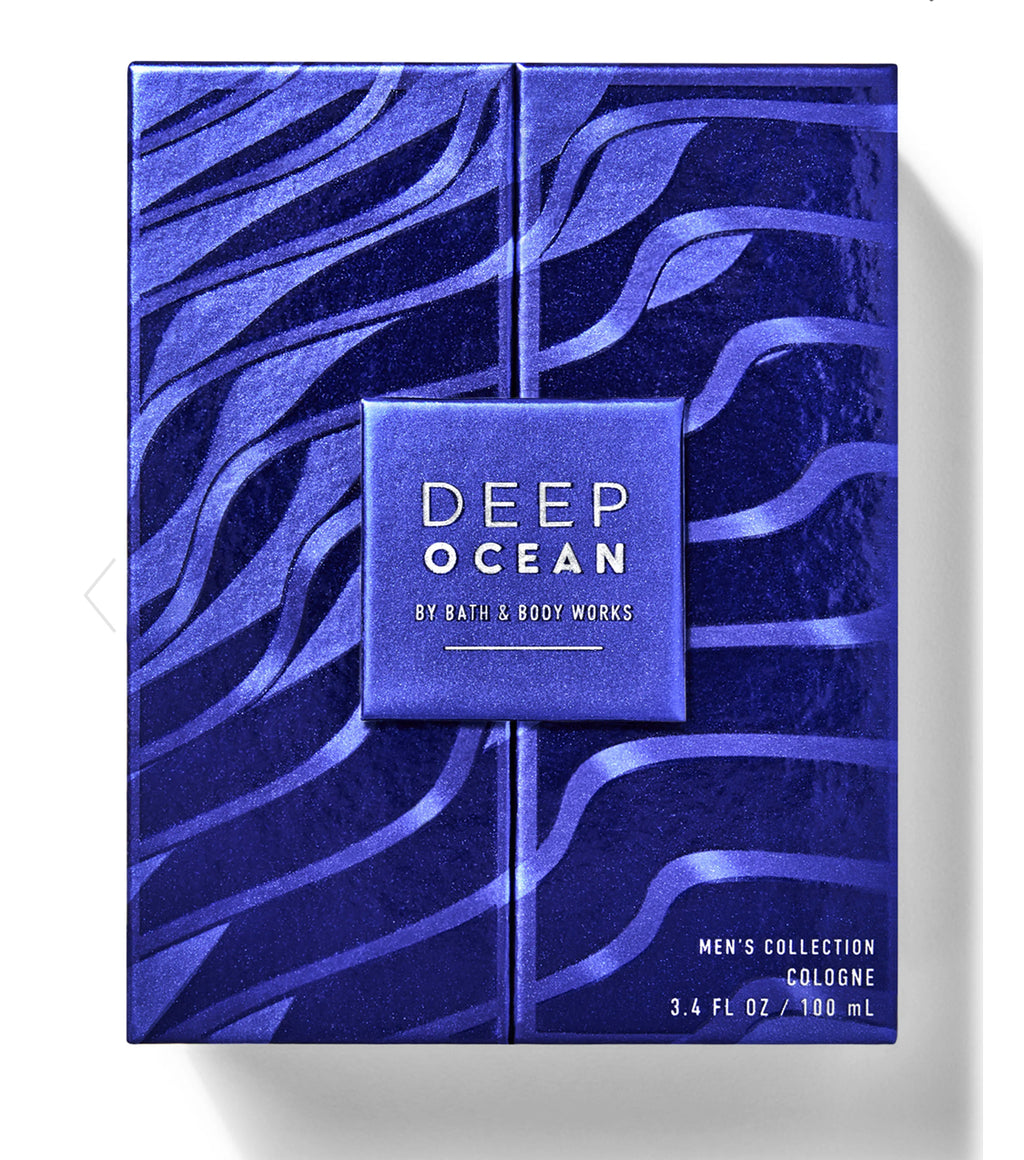 Men’s Deep Ocean Cologne by Bath and Body Works.