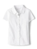 Girls Uniform Poplin Shirt. Plus Size.