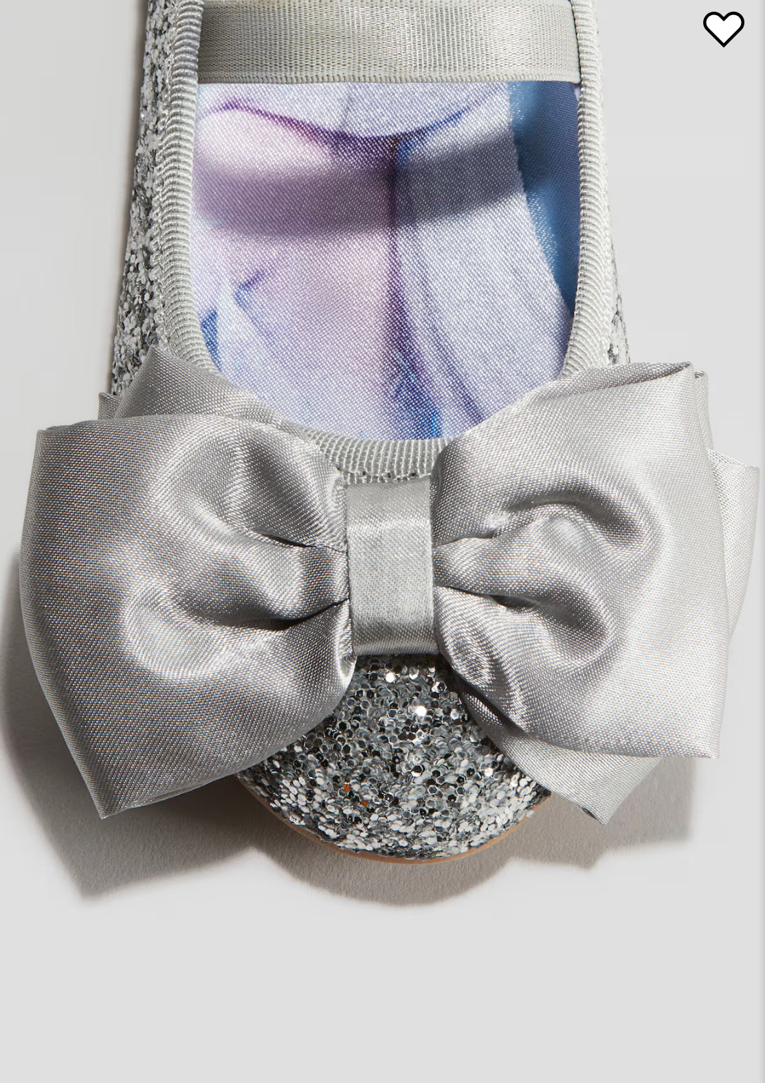 Girls Glitter Ballet Shoes