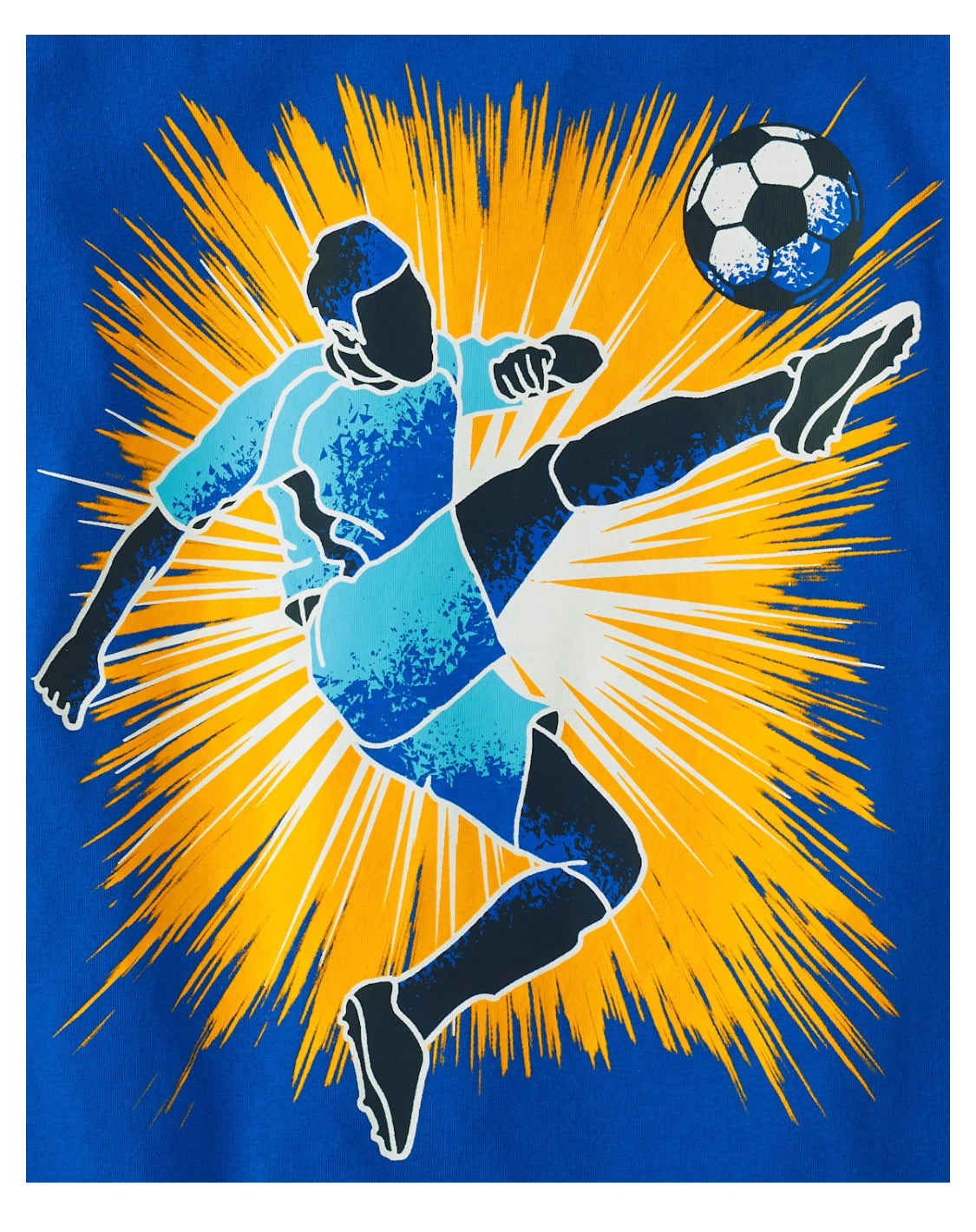 Boys Soccer Player Graphic Tees
