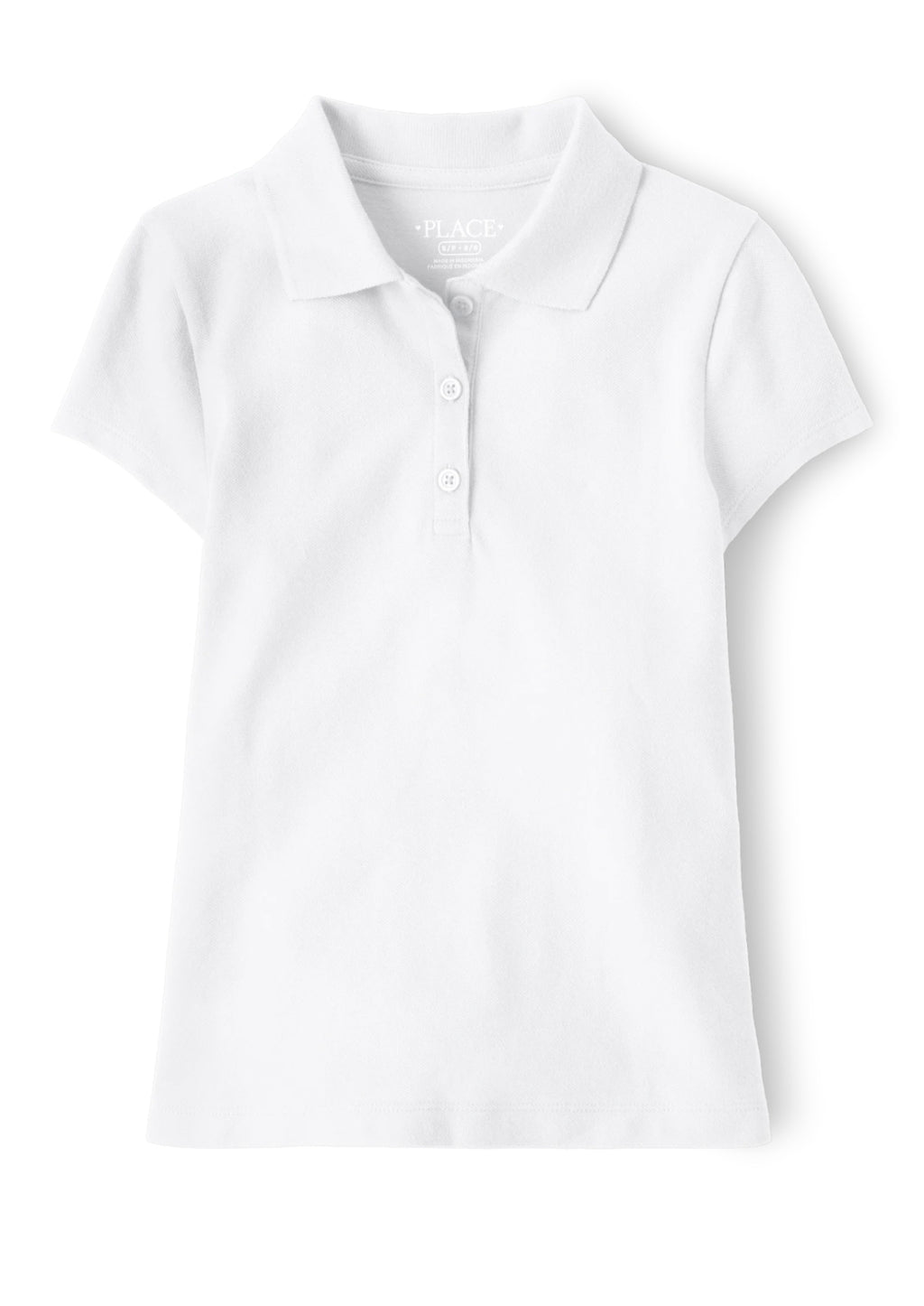 Girls Uniform Raffle Pique Polo.