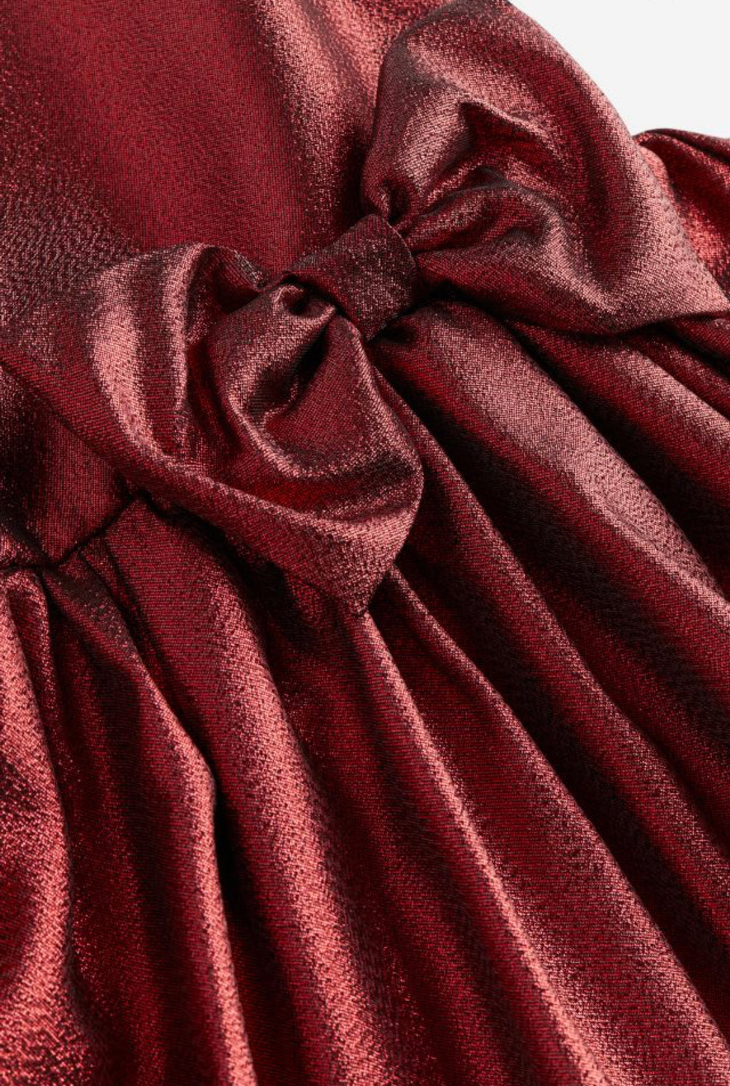 Bow Brocade Dress
