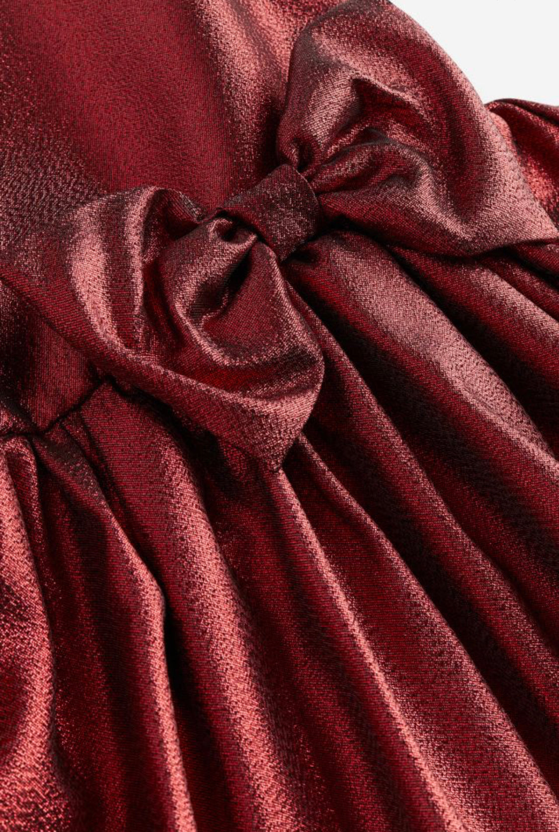 Bow Brocade Dress
