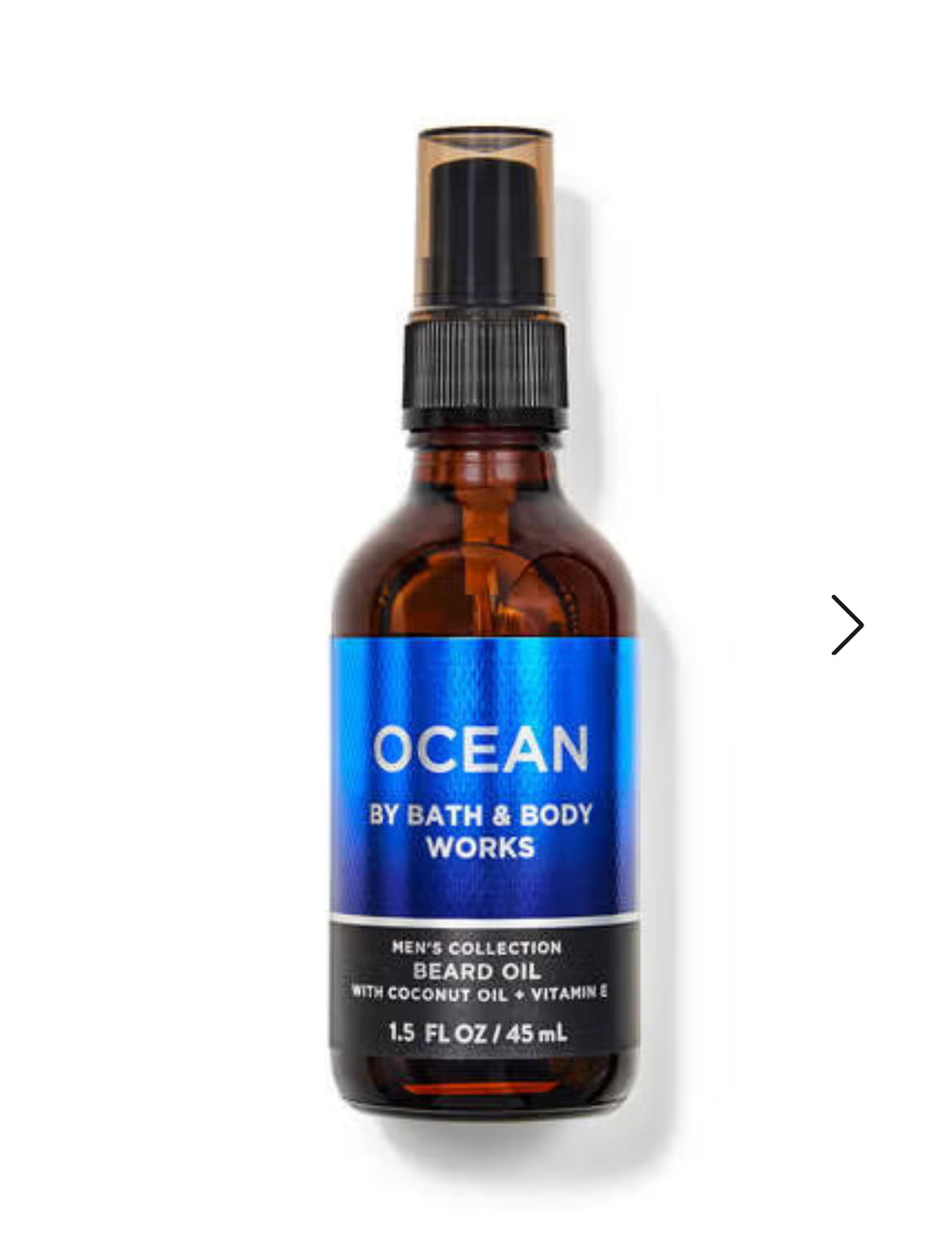 Men’s Ocean Beard Oil by Bath and Body Works.