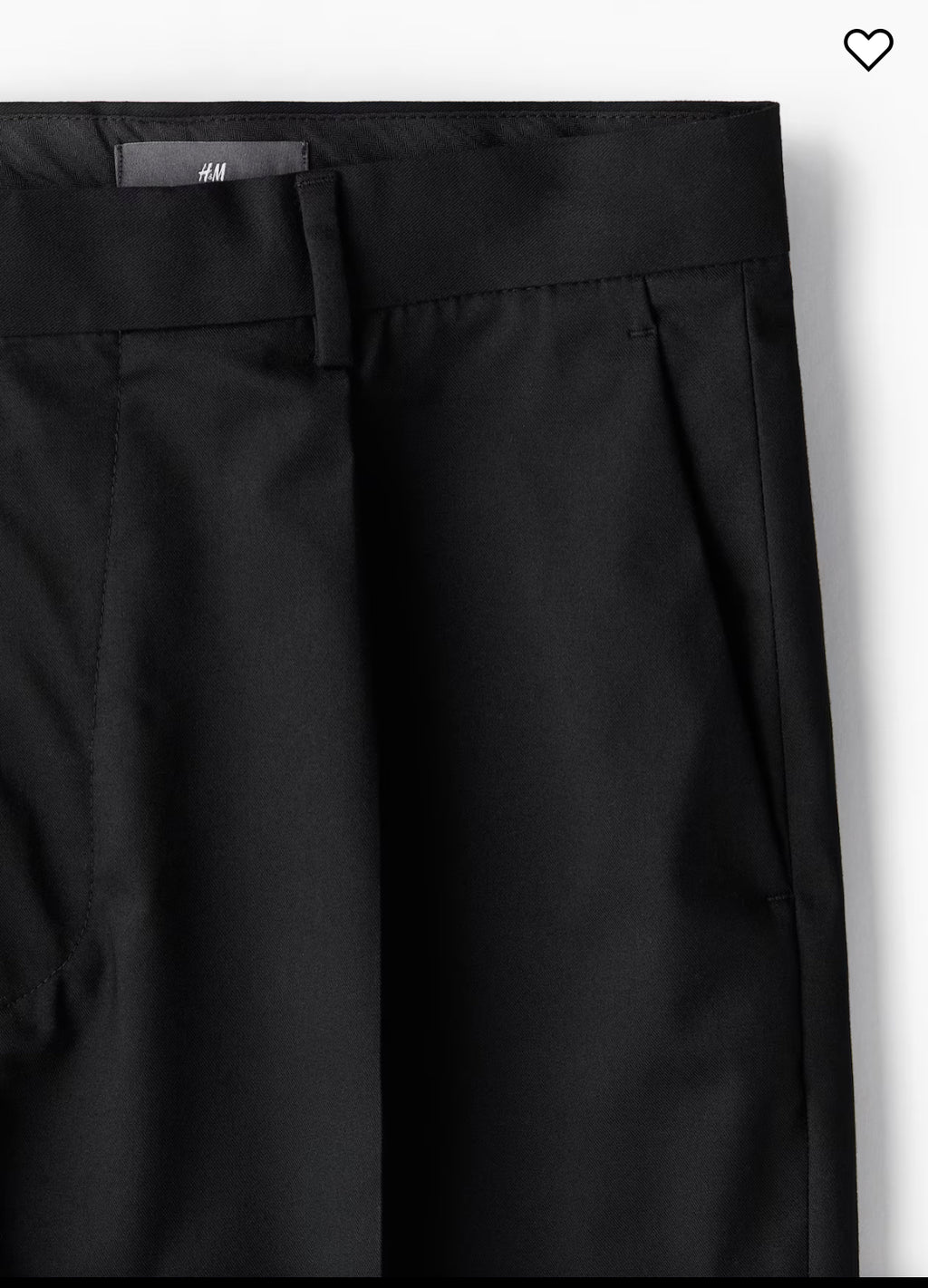 Men’s Straight Fit Suit Pants by H&M