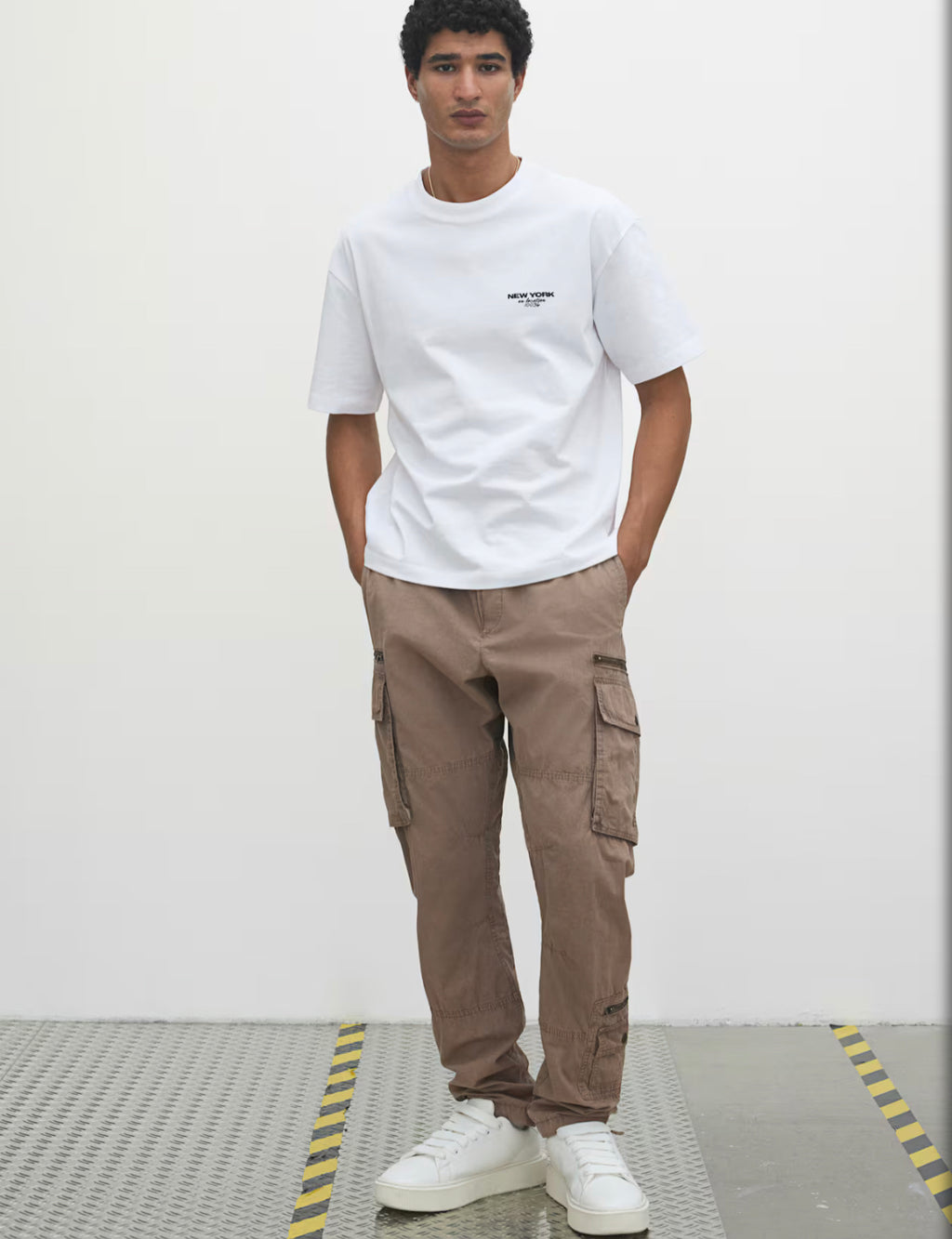 Men’s Loose Fit Printed T-shirts by H&M.