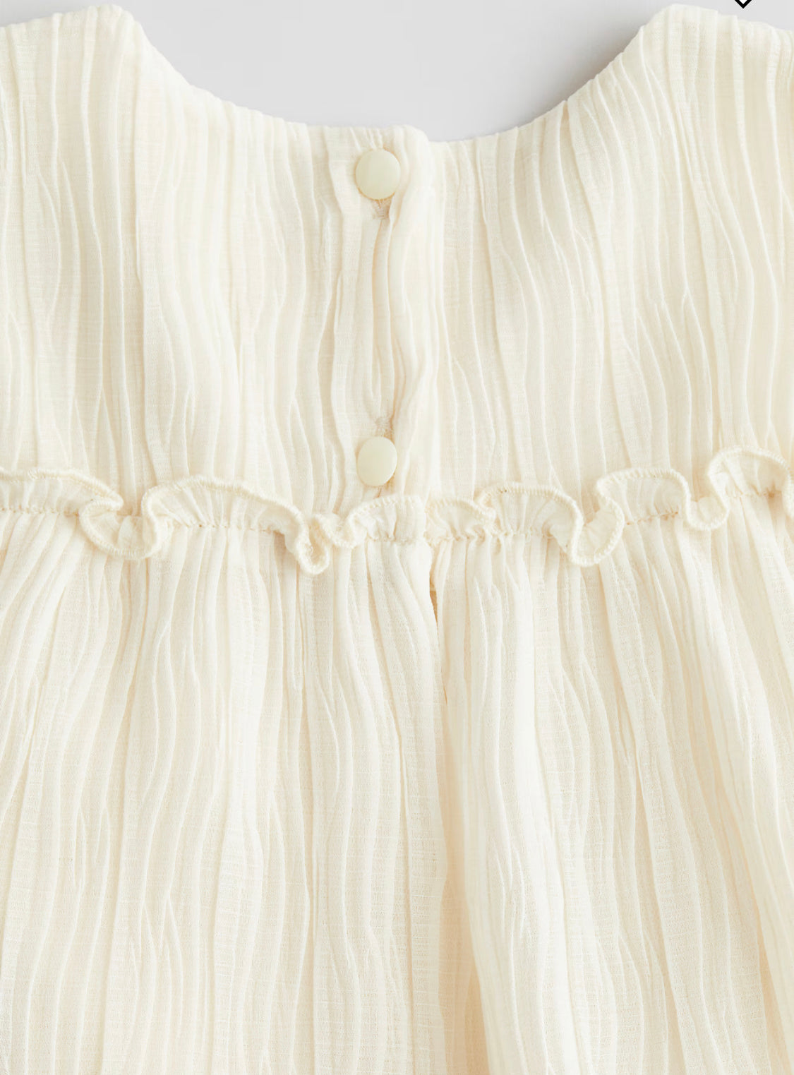 Baby Girls Crinkle Chiffon Dress by H&M