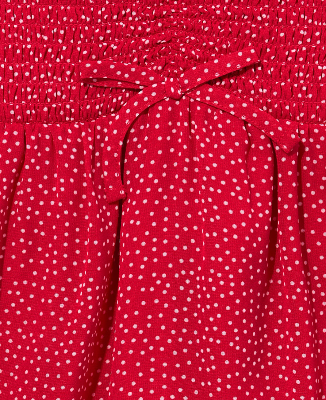 Girls Smocked Ruffle Dress