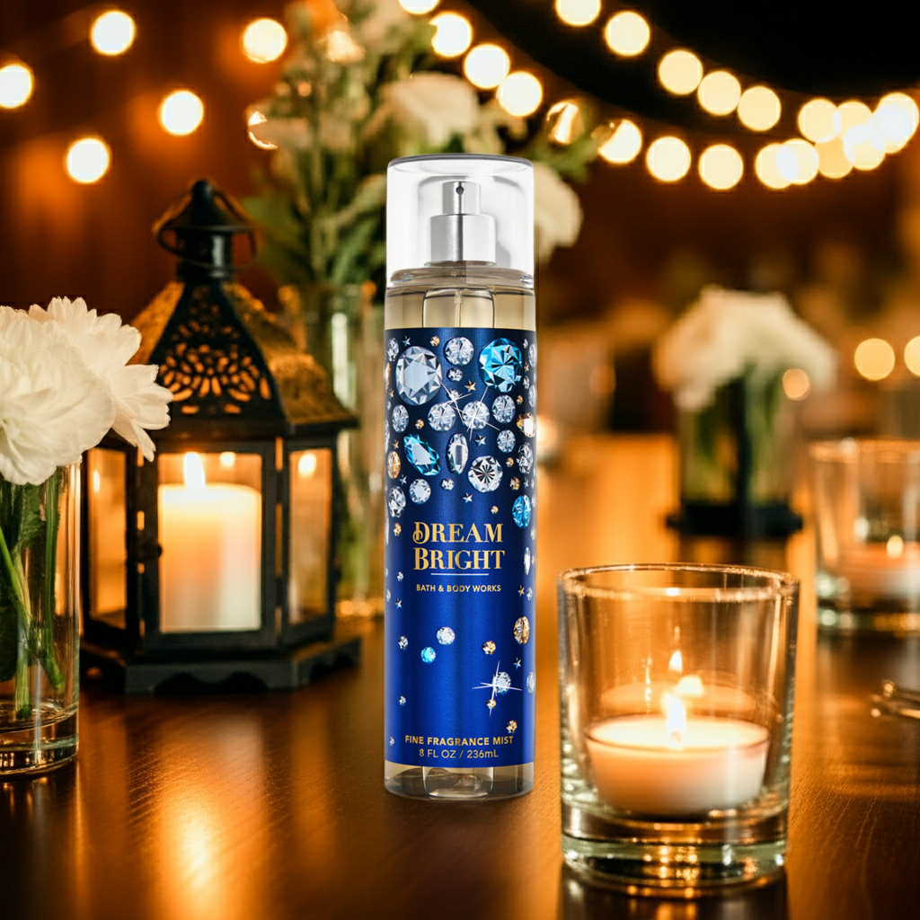 Dream Bright Body Fragrance Mist by Bath and Body Works.