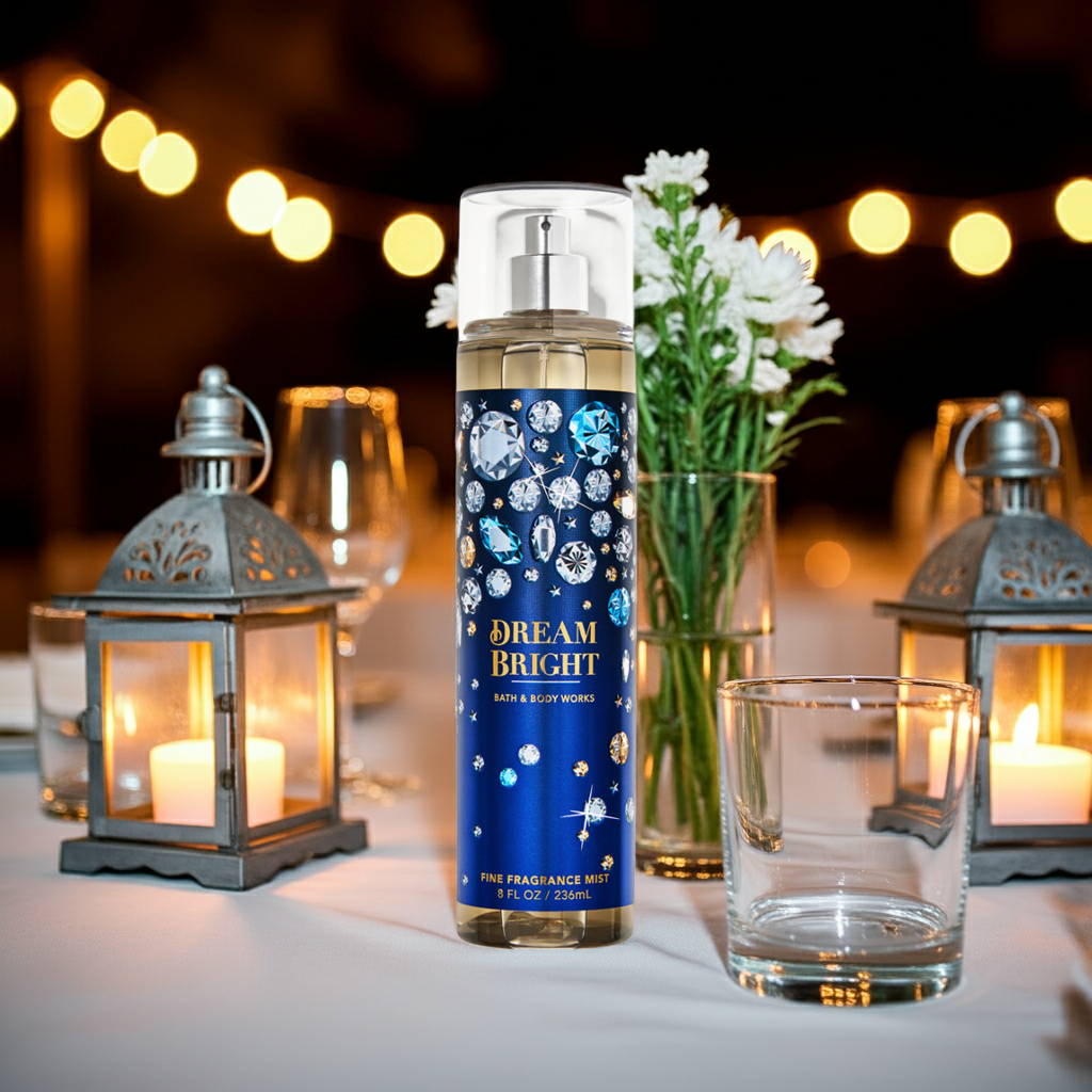 Dream Bright Body Fragrance Mist by Bath and Body Works.
