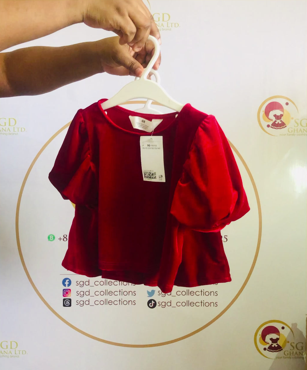 2-Piece Velvet Skirt & Top