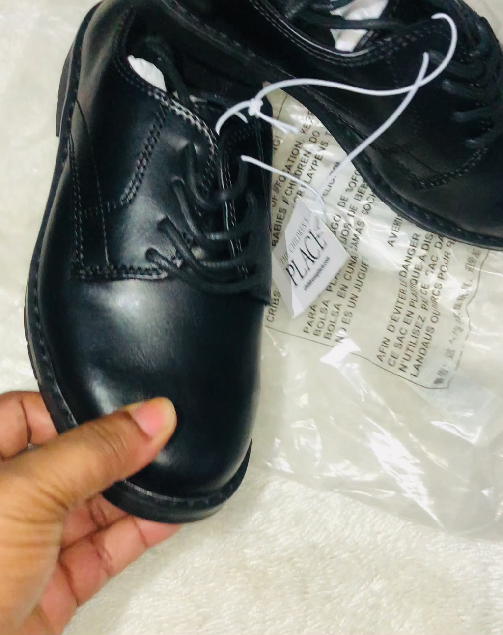 Boys Lace-Up Dress Shoes