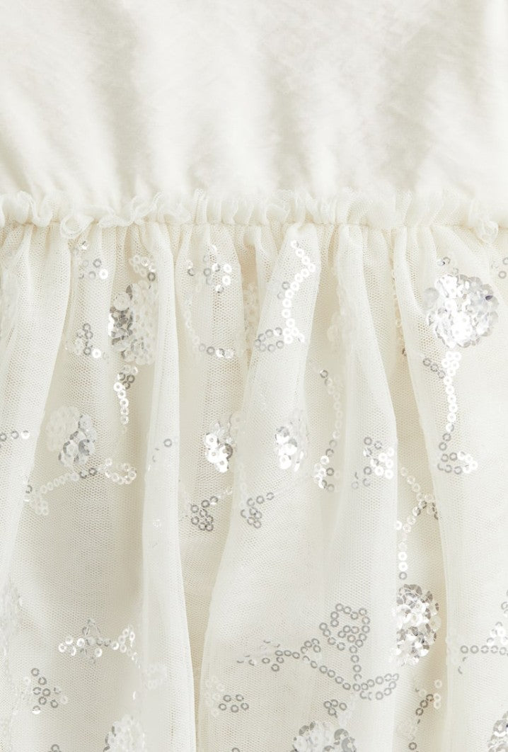 Sleeveless Tulle Skirt Dress by H&M