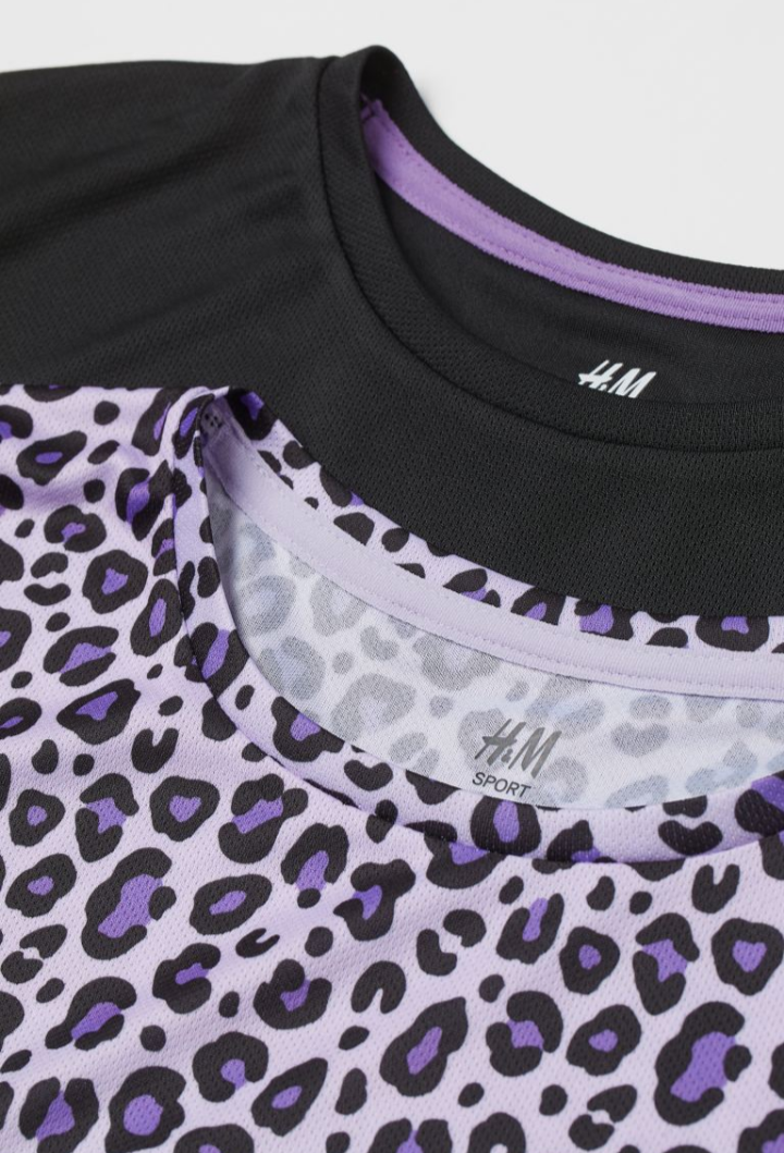 Girls 2-Pack Jersey T-shirts by H&M