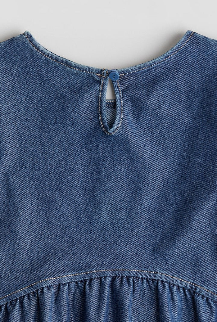 Denim-Like Jersey Dress by H&M.