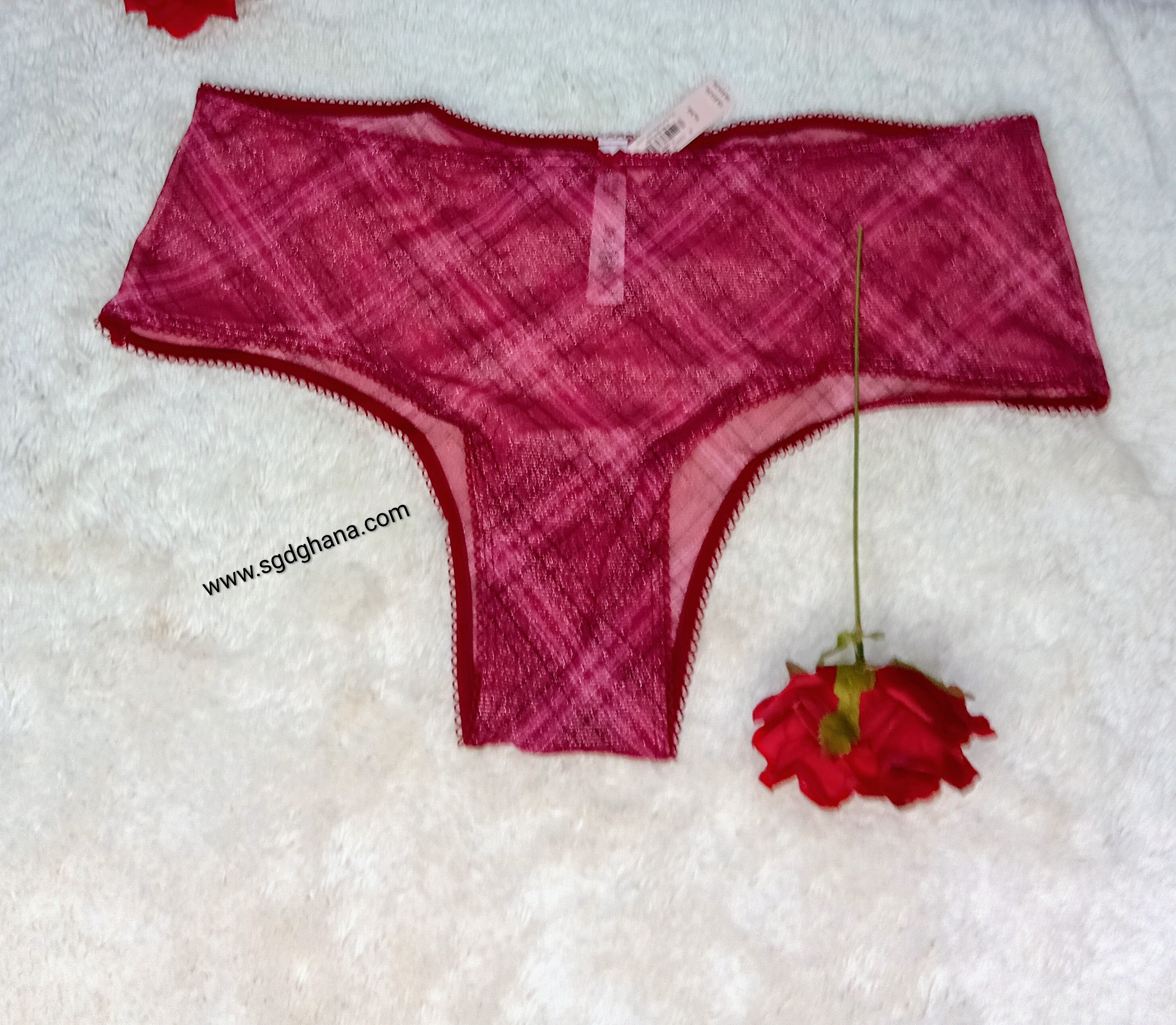 Shimmer Mesh Cheeky Panty by Victoria’s Secret.