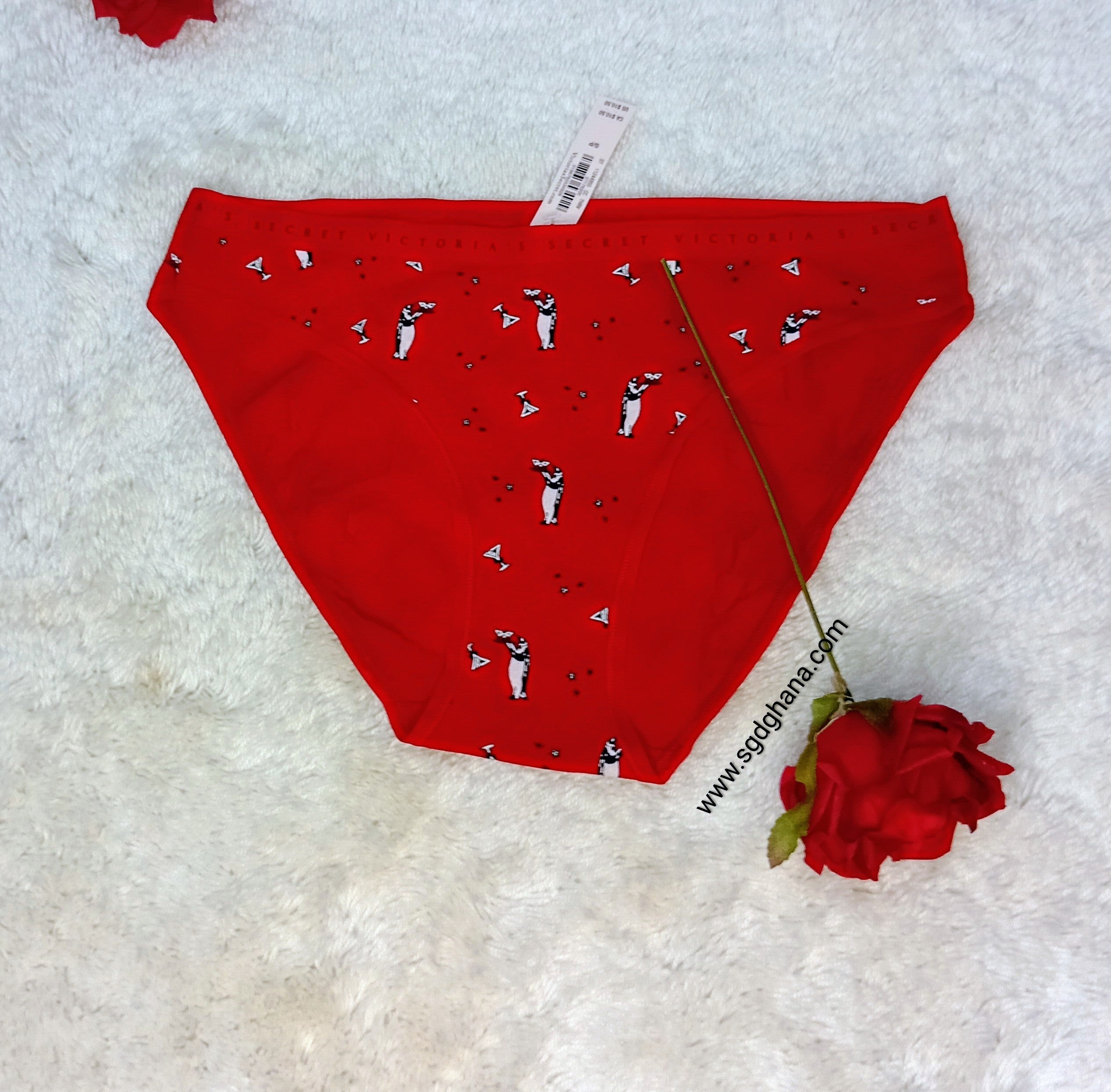 Women’s Stretch Cotton Bikini Panty by Victoria’s Secret.