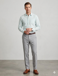 Men’s Gymboree Striped Cotton Poplin Button Up Shirt.