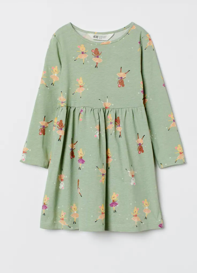 Long Sleeve Jersey Dress