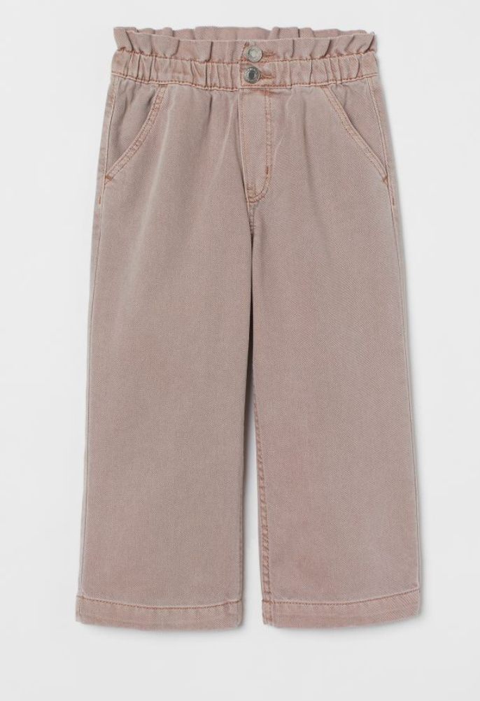 Boys Wide Leg Denim Jeans