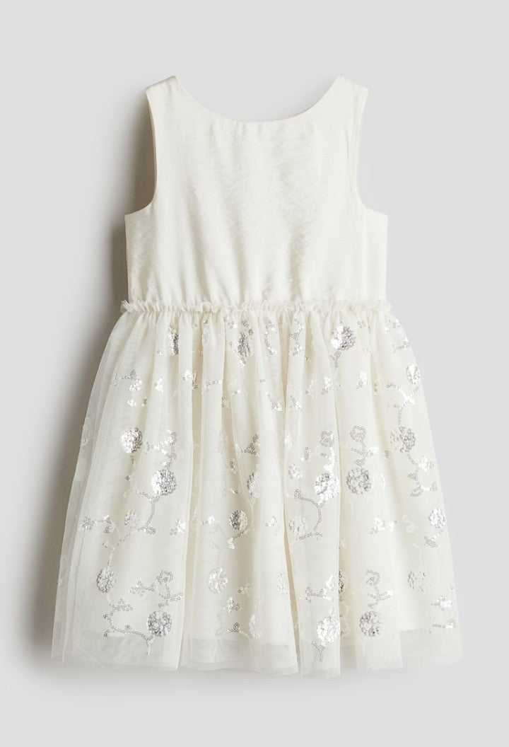 Sleeveless Tulle Skirt Dress by H&M