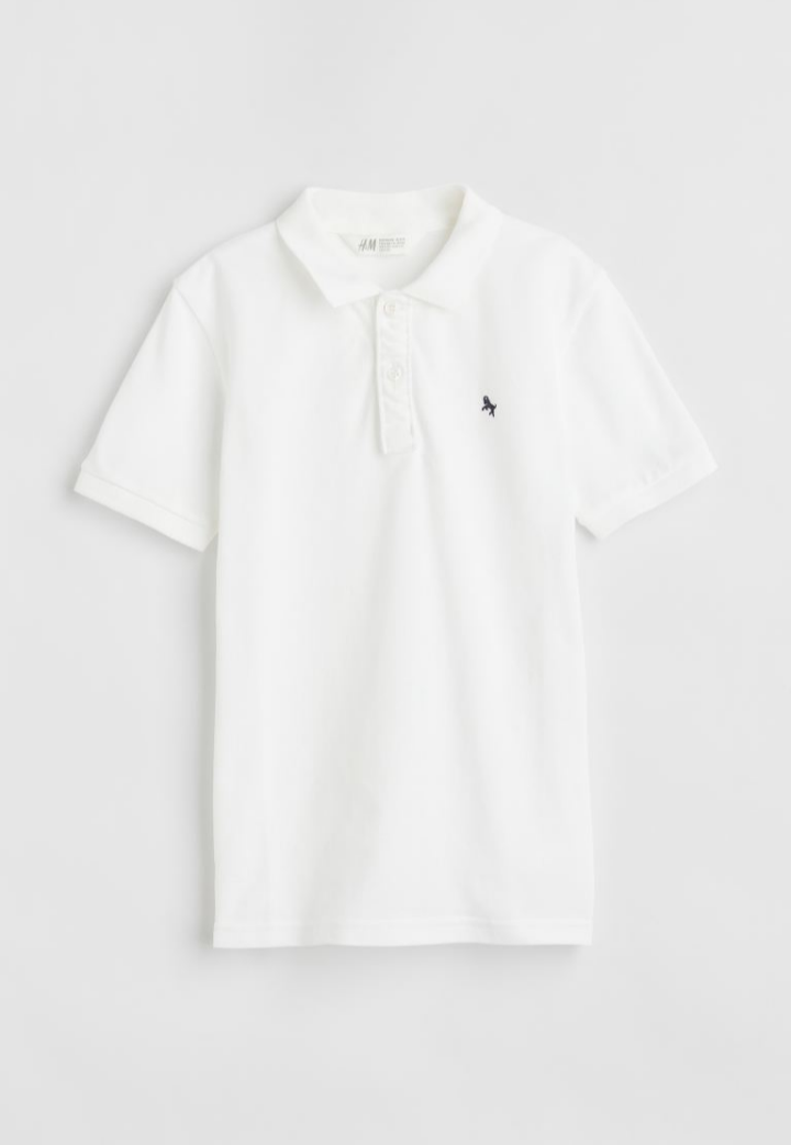 Boys Plaque Polo Shirt