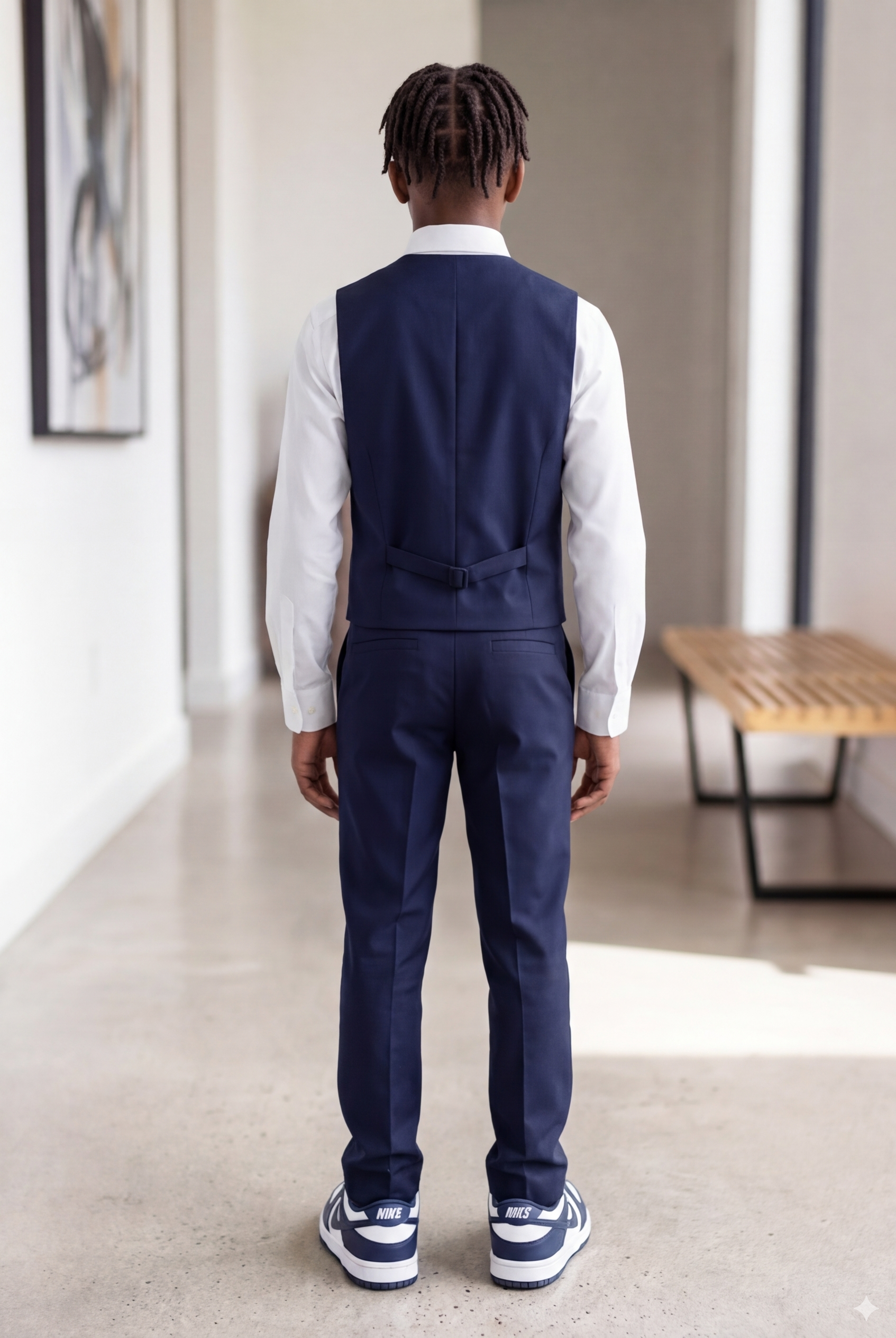 Boys 3-Piece Suit Shirt and Vest by H&M