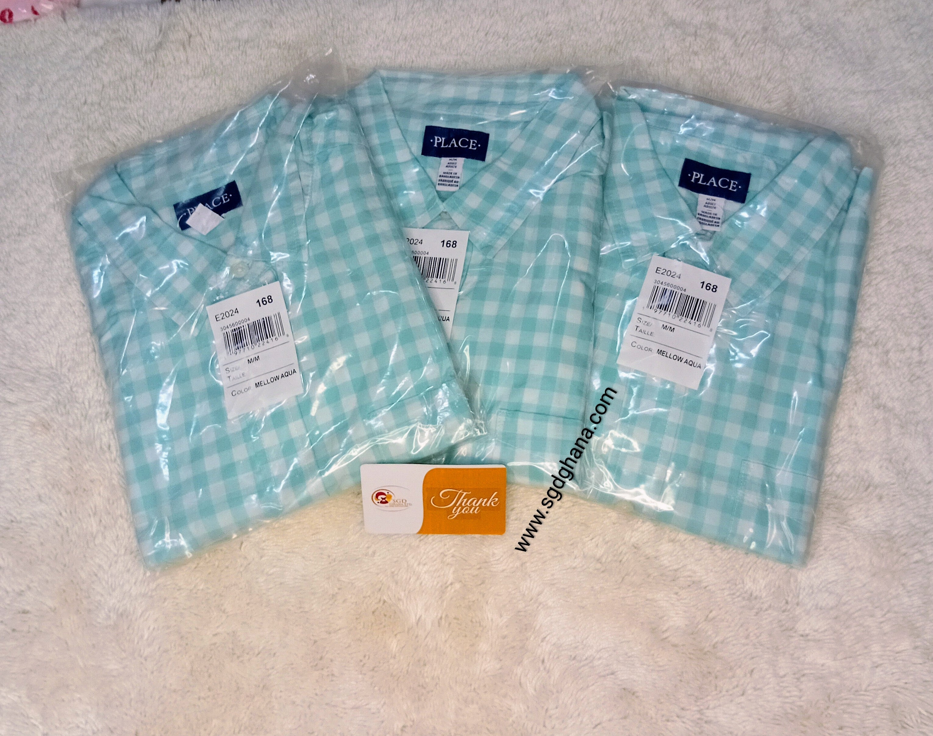 Men’s Place Cotton Poplin Button Up Shirt.